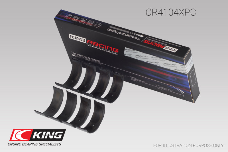 King Audi/VW 83-03 1.6L/1.8L/2.0L Performance Coated Rod Bearing Set