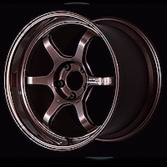 Advan R6 18x8.5 +45 5-114.3 Racing Copper Bronze Wheel