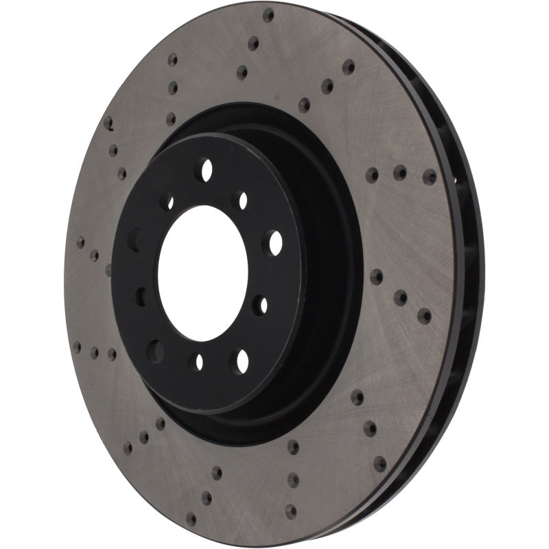 StopTech 01-06 BMW M3 Drilled Right Front CRYO Rotor