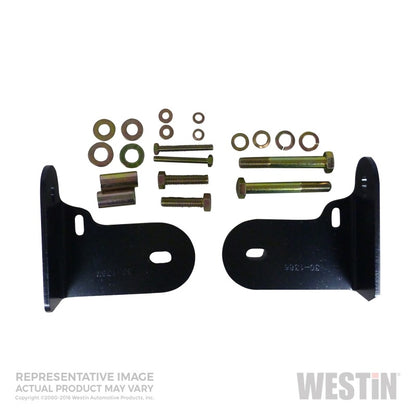 Westin 2004-2007 Chevrolet/GMC/Buick/Isuzu/Oldsmobile Rainier Safari Light Bar Mount Kit - Black