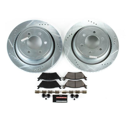 Power Stop 12-18 Ford F-150 Rear Z23 Evolution Sport Brake Kit