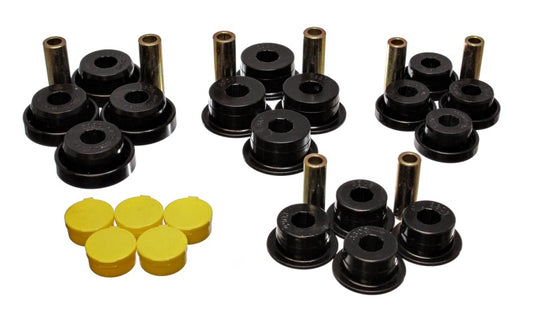 Energy Suspension 94-98 Dodge Ram Black Front Control Arm Bushing Set