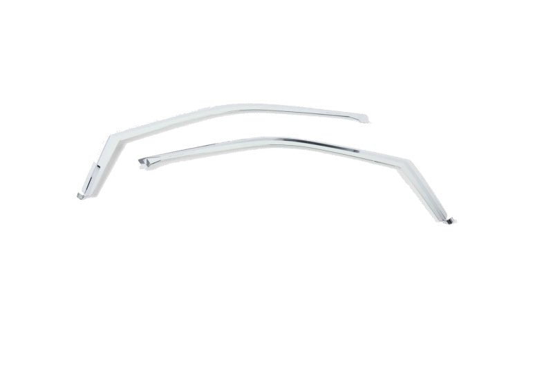 Putco 15-20 Ford F-150 - Super Crew / Super Cab / Reg Cab (Front Only) Element Chrome Window Visors