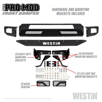 Westin 18-19 Ford F-150 Pro-Mod Front Bumper