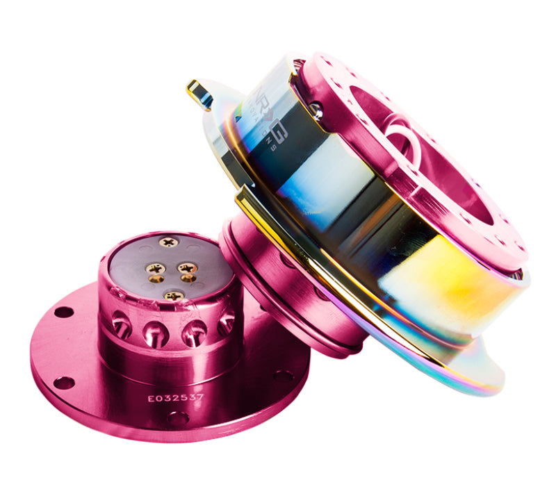 NRG Quick Release Gen 2.5 - Pink Body / Neochrome Ring