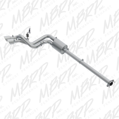 MBRP 09-14 Ford F150 Pre-Axle 4.5in OD Tips Dual Outlet T409 3in Cat Back Exhaust