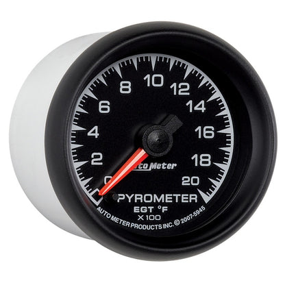 Autometer ES 52mm Full Sweep Electronic 0-2000 Degree F EGT/Pyrometer Gauge