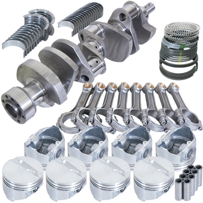 Eagle Chevrolet 350 4.030in Bore 3.750in Stroke 5.00cc Dome Piston Balanced Rotating Assembly Kit