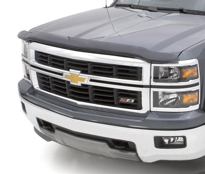 AVS 14-15 Chevy Silverado 1500 High Profile Bugflector II Hood Shield - Smoke