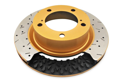 DBA 8/93-7/98 Nissan R33 GTST Front Drilled & Slotted 4000 Series Rotor