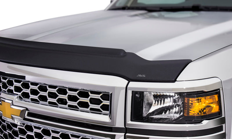 AVS 15-18 Chevy Colorado Aeroskin II Textured Low Profile Hood Shield - Black