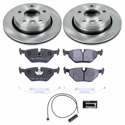 Power Stop 98-99 BMW 323i Rear Track Day Brake Kit