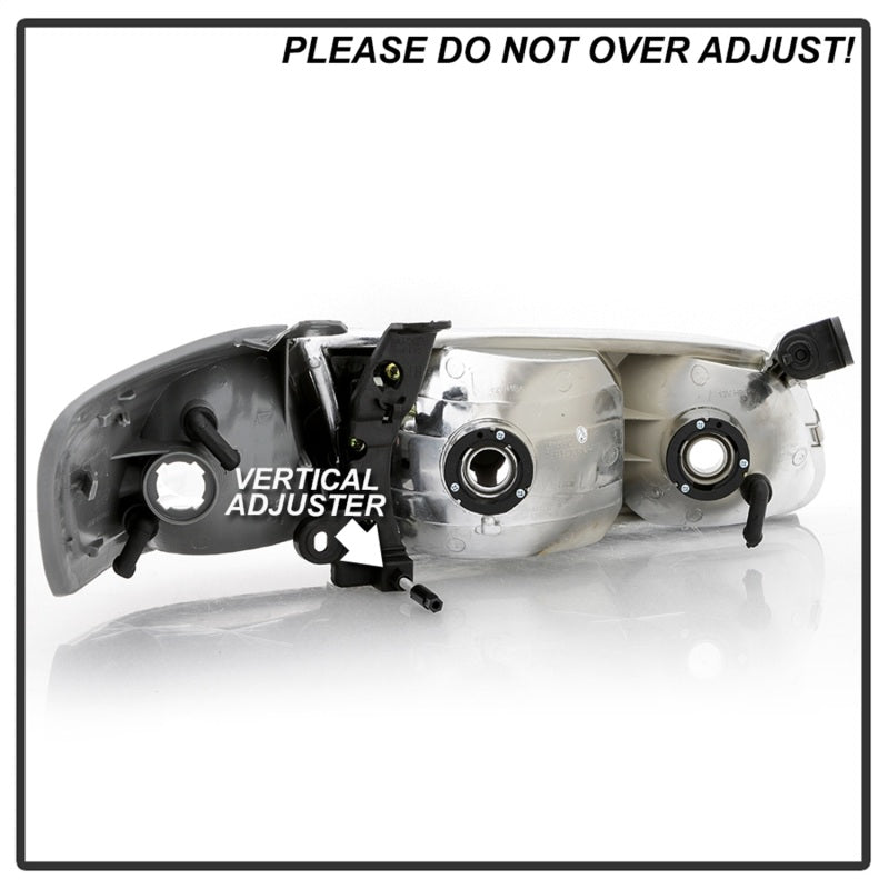 xTune 00-01 Toyota Camry 4pc OEM Style Headlights w/Corner Lights - Chrome (HD-JH-TCAM00-SET-C)