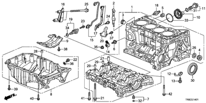 Honda - Oil Pan Assembly