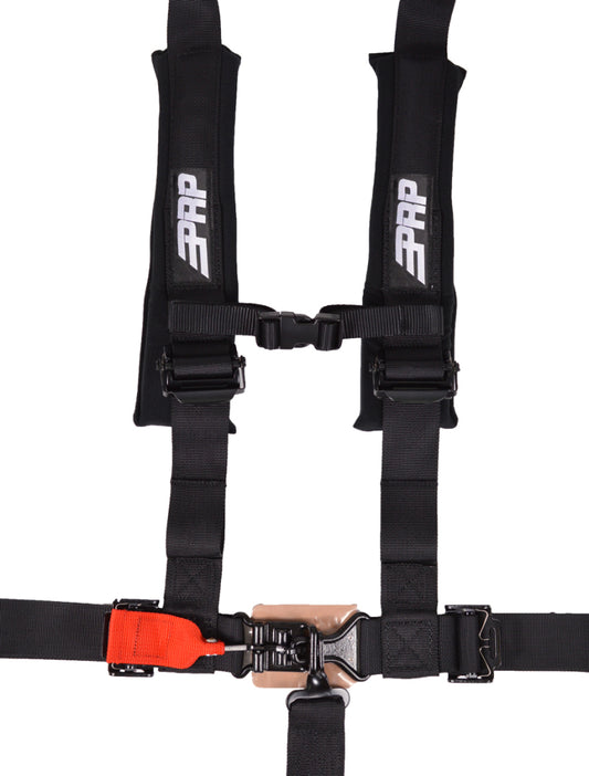 PRP 5.2 Harness with Shoulder Straps Sewn to Lap- Black