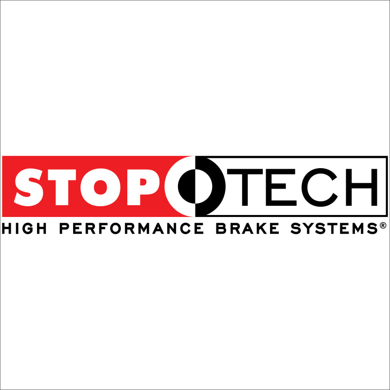 StopTech 00-09 Honda S2000 Front Left Drilled Zinc Coated Aero Rotor Kit