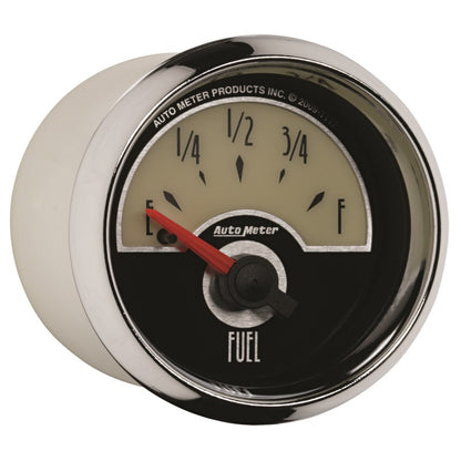 AutoMeter Gauge Fuel Level 2-1/16in. 240 Ohm(e) to 33 Ohm(f) Elec Cruiser