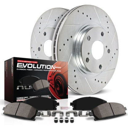 Power Stop 95-05 Chrysler Sebring Rear Z23 Evolution Sport Brake Kit