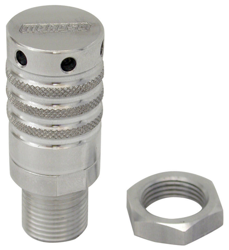 Moroso Vacuum Relief Valve 3/4in-16 Thread - Billet Aluminum - Single