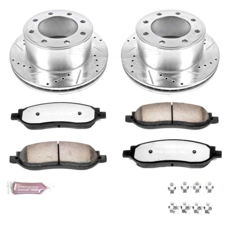 Power Stop 05-07 Ford F-250 Super Duty Rear Z36 Truck & Tow Brake Kit