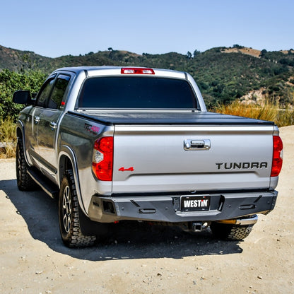 Westin 14-21 Toyota Tundra (Excl. Tundra w/Blind Spot Sys) Pro-Series Rear Bumper - Tex. Blk