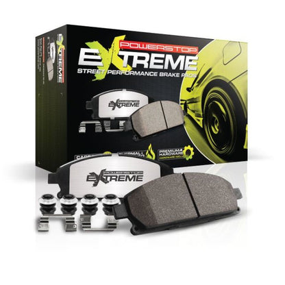 Power Stop 17-19 Genesis G80 Rear Z26 Extreme Street Brake Pads w/Hardware