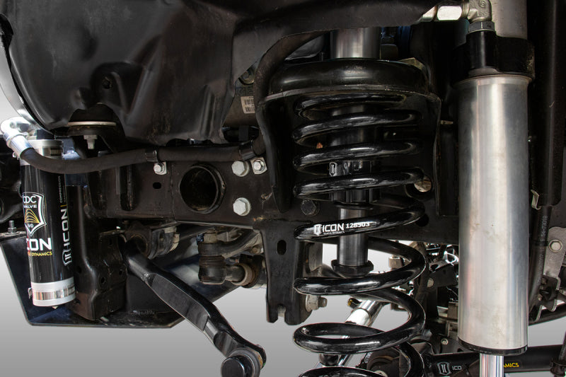 ICON 2020+ Jeep Gladiator JT / 2007+ Jeep Wrangler JK/JL Front Hydraulic Bump Stop Kit