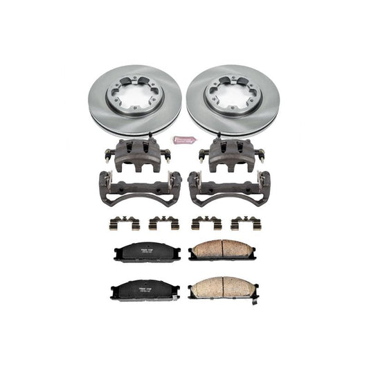 Power Stop 93-94 Nissan D21 Front Autospecialty Brake Kit w/Calipers