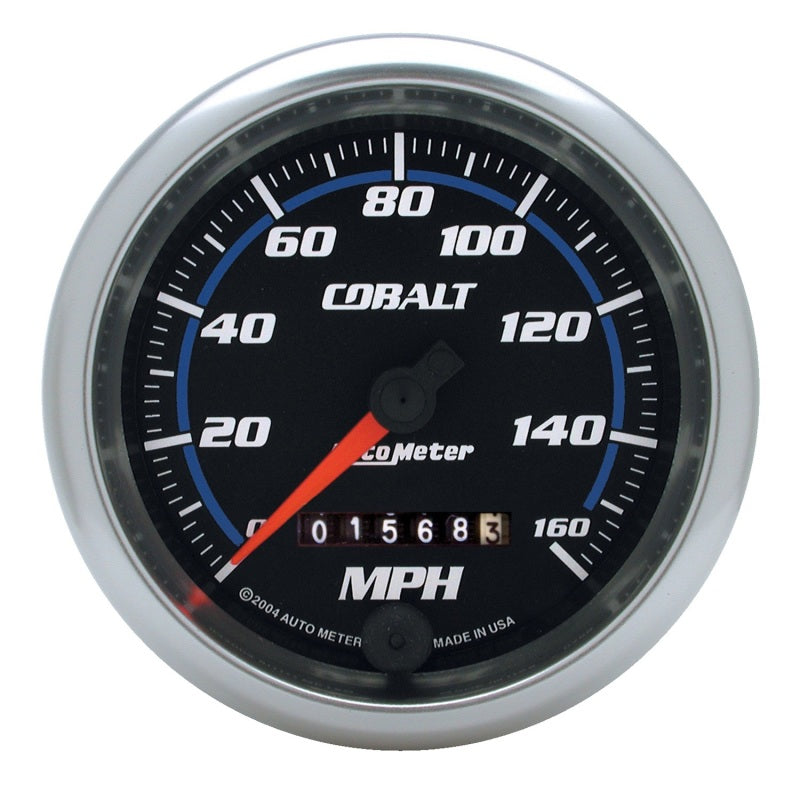 AutoMeter Gauge Speedometer 3-3/8in. 160MPH Mechanical Cobalt