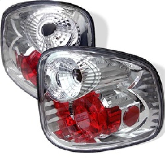 Spyder Ford F150 Flareside 01-03 (Not Fit Supercrew)Euro Style Tail Lights Chrome ALT-YD-FF15001FS-C