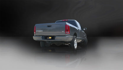 Corsa 2006-2007 -07 Dodge Ram Quad Cab/Short Bed 1500 4.7L V8 Polished Sport Cat-Back Exhaust