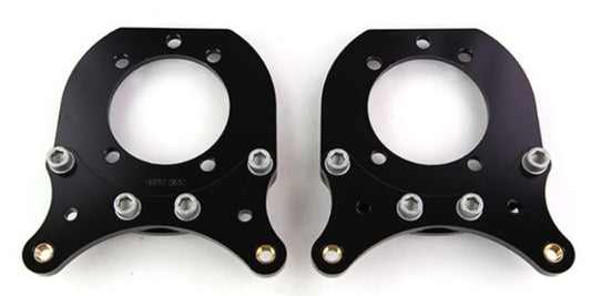 Wilwood Brackets (2) - P/S Rear - 12 Bolt C-Clip Eliminator