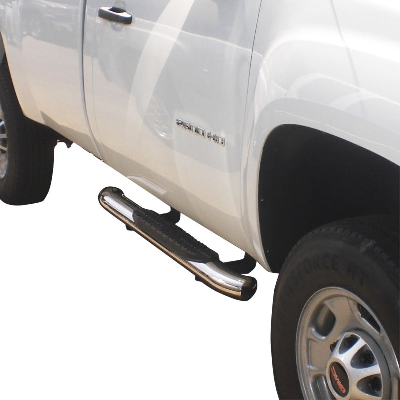 Westin 2014-2018 Chevy Silverado 1500 Reg Cab PRO TRAXX 5 Oval Nerf Step Bars - SS