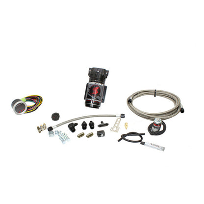 Snow Performance 07-17 Cummins 6.7L Stg 2 Boost Cooler Water Inj. Kit (SS Brded Line/4AN) w/o Tank