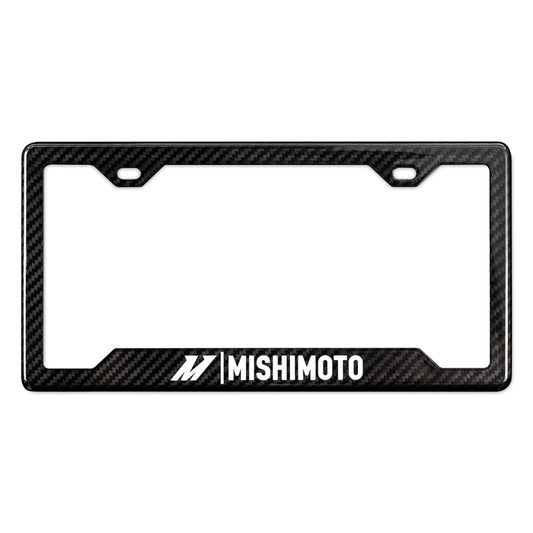 Mishimoto Carbon Fiber License Plate Frame - Gloss