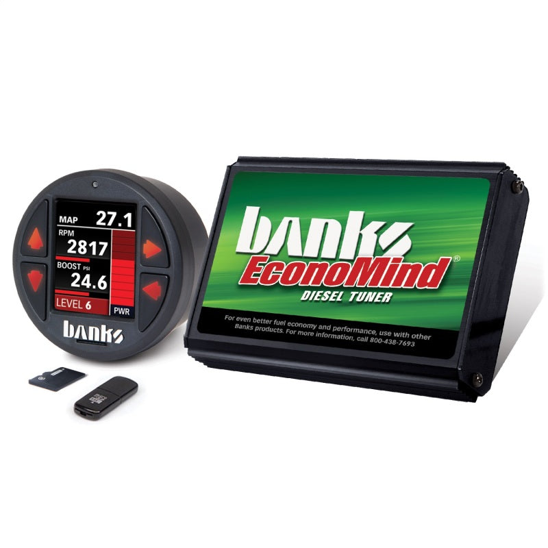 Banks Power 01-04 Chevy/GMC 2500/3500 6.6L LB7 Economind Diesel Tuner w/ Banks iDash-1.8 DataMonster