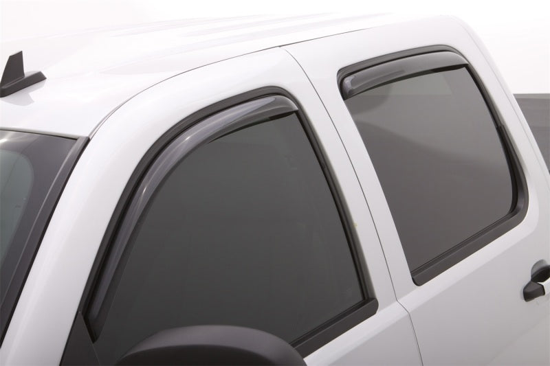 Lund 96-17 Chevy Express 1500 Ventvisor Elite Window Deflectors - Smoke (2 Pc.)