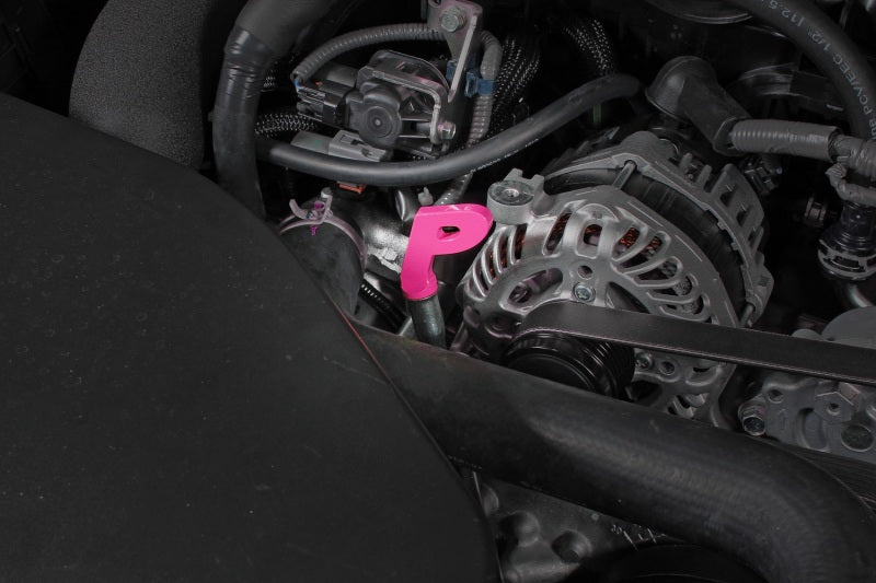 PERRIN 15-25 Subaru WRX & 13-26 BRZ/FR-S/86/GR86 Dipstick Handle P Style - Hyper Pink