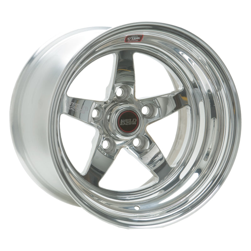 Weld S71 15x16.33 / 5x4.5 BP / 5.5in. BS Polished Wheel (Low Pad) - Non-Beadlock