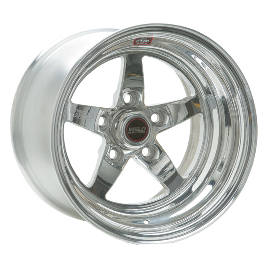 Weld S71 15x12.33 / 5x5 BP / 7.5in. BS Polished Wheel (Low Pad) - Non-Beadlock