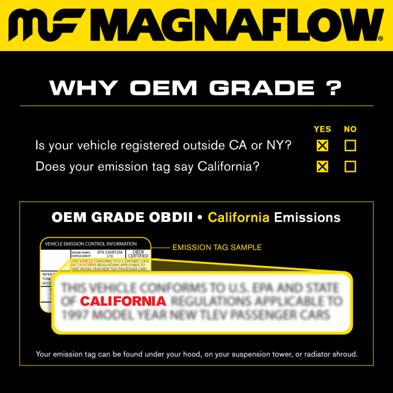 MagnaFlow Conv DF 00-03 Saturn LS Series/LW Series 3.0L Front (49 State)