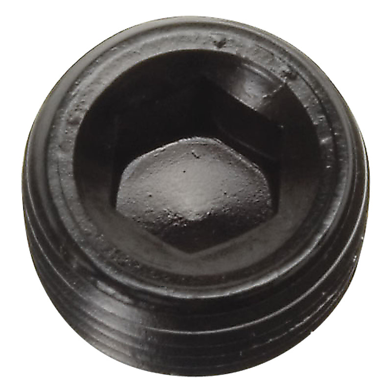 Russell Performance 1/8in Allen Socket Pipe Plug (Black)