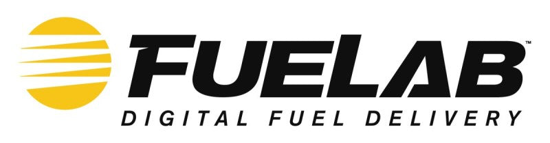 Fuelab 545 EFI Adjustable Mini FPR In-Line 90-125 PSI (1) -6AN In (1) -6AN Return - Black