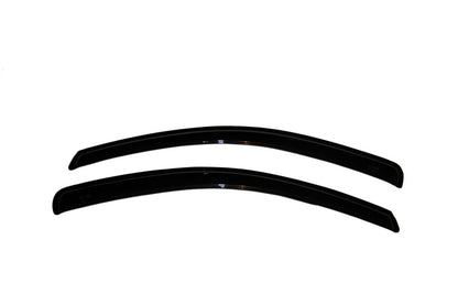 AVS 04-06 Chevy Malibu (Fronts Only) Ventvisor Outside Mount Window Deflectors 2pc - Smoke