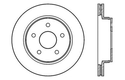 StopTech Drilled Sport Brake Rotor