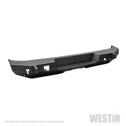 Westin 07-18 Jeep Wrangler JK WJ2 Rear Bumper - Textured Black