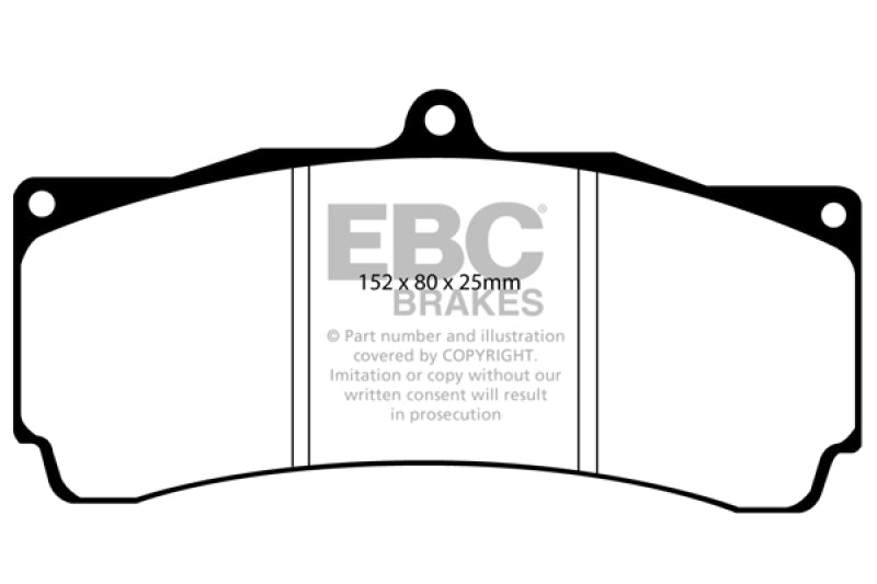 EBC Brakes Yellowstuff Performance Brake Pads