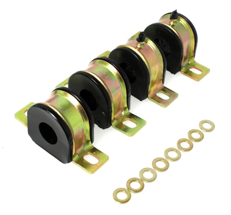 Energy Suspension 1-1/4in Gm Greaseable S/B Set - Black