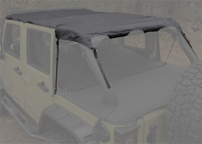 Rugged Ridge Montana Pocket Island Topper Black 10-18 JK 4 Door