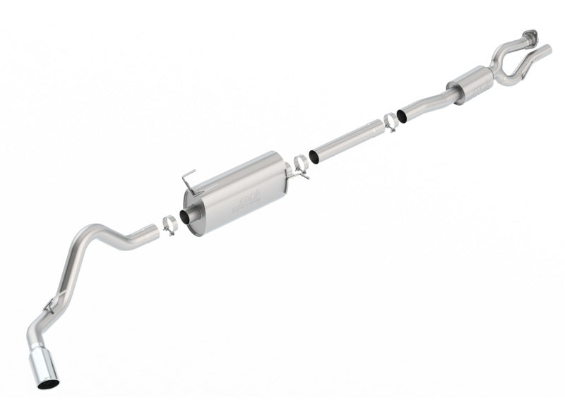 Borla S-Type Cat-Back 17-19 Ford F-250/350 Super Duty Side Exit Exhaust - 5in tip (Gas Only)